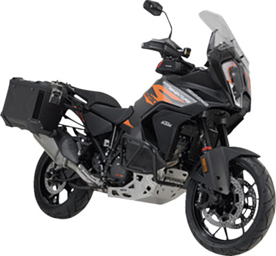 SW-MOTECH TRAX ADV Aluminum Case System - Black - KTM Super Adventure 1290 R/S