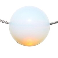 Opalith Kugel Ca. 20 Mm Als AnhäNger Mit Bohrung (2,5 Mm)