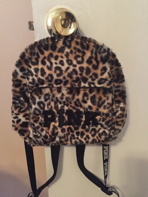 leopard print bookbag