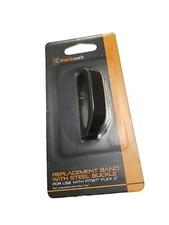 Blackweb Adjustable Replacement Band with Steel Buckle Black Fitbit Flex 2 New