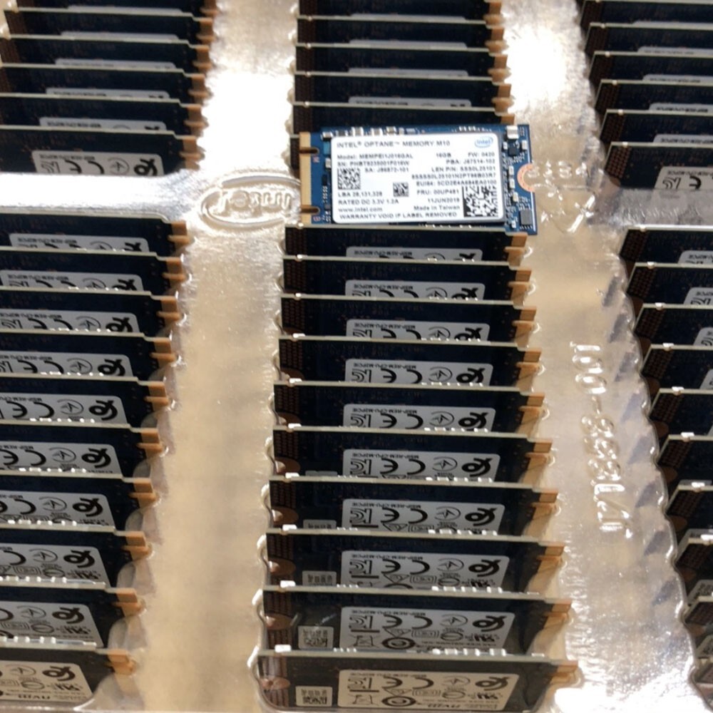 Intel Optane M10 16GB 3 Unità Intel Optane M10 SSD M.2 16GB - Memoria Acceleratrice PCIe 3.0 Per PC/portatili Memoria Intel Optane