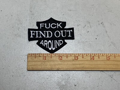 CUSTOM MADE Embroidered FAFO Find Out Patch Iron On