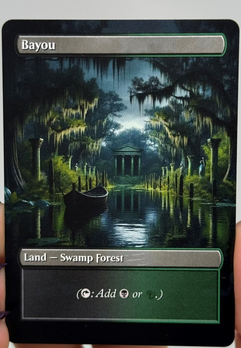 Bayou Proxy Card with Custom designed art | eBay