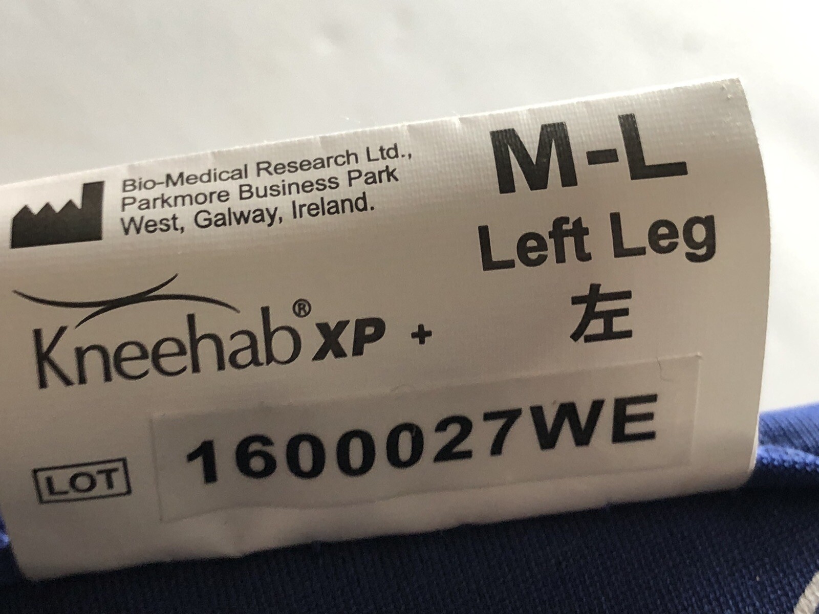 Neurotech Kneehab XP Complete Quadricep Therapy Unit w/Gel Pads ML