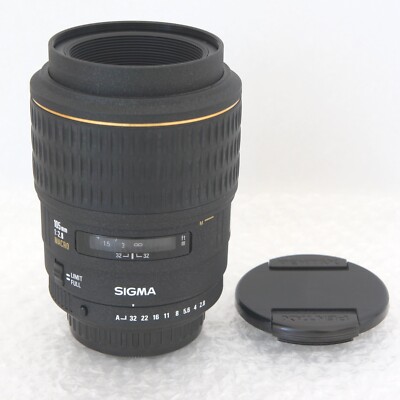 SIGMA AF 105mm f/2.8 EX Macro Lens for Pentax K KAF Mount from Japan