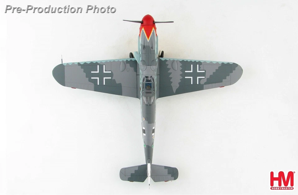 BF109G-6 HERMANN GRAF W.NR.15919 JG55 WIESBADEN-ERBERHEIM  HM HA8751 1/48 - SALE - Image 4 of 4