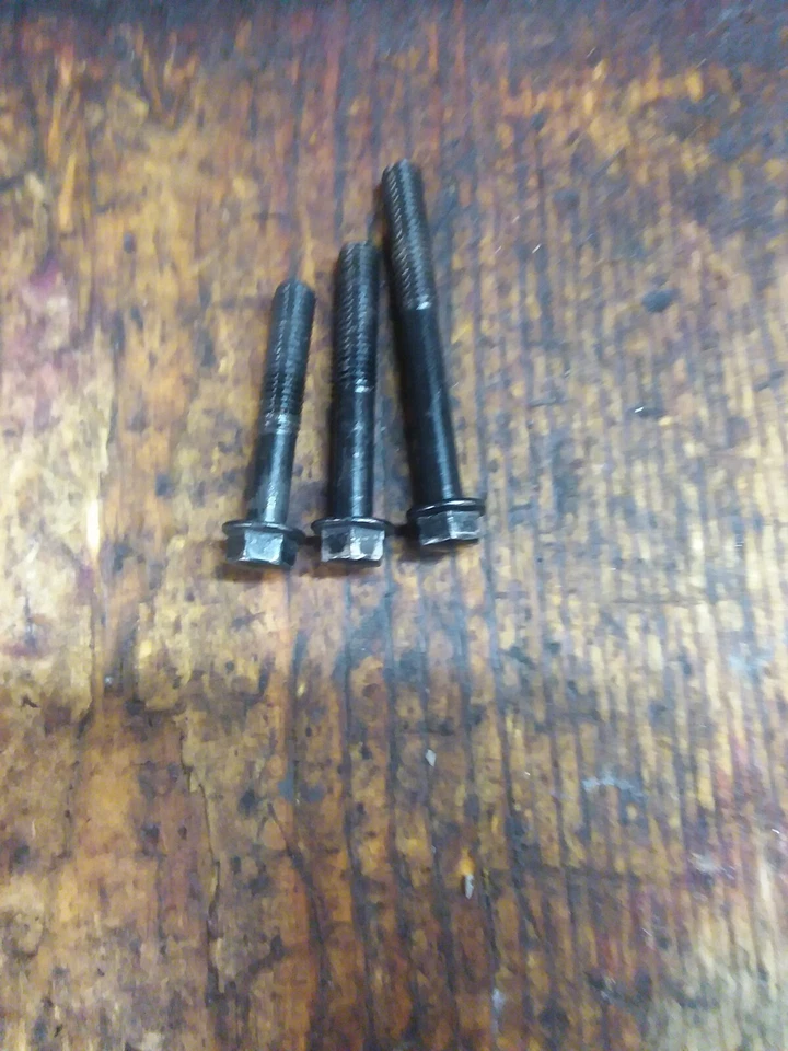 Kawasaki Ninja ZX10 ZX1000 1988 fabricante original piñón delantero cubierta pernos falta uno Foto 3 de 4