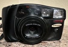 Samsung Maxima Zoom 105 AF Fuzzy Logic 38-105 mm Super Macro Camera W Strap