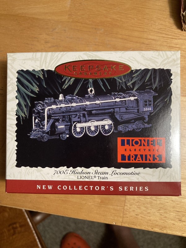 Hallmark Hudson Steam Train Locomotive Ornament