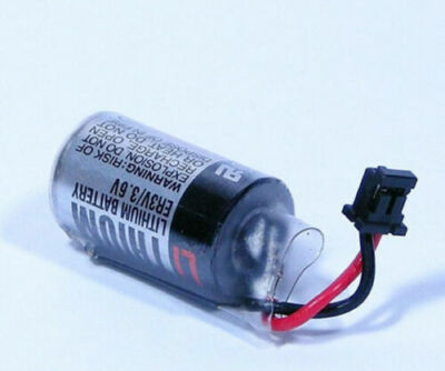 10PC New ER3V 3.6V 1200mAh JZSP-BA01 PLC Li-ion Battery With Black