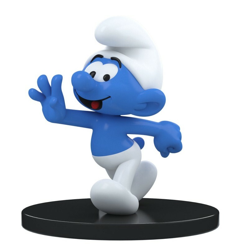Figurine Le Schtroumpf - LES SCHTROUMPFS - PUPPY BLUE RESIN