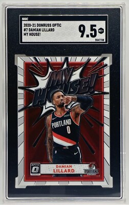 2020-21 Panini Donruss Optic - My House! Damian Lillard #7 for