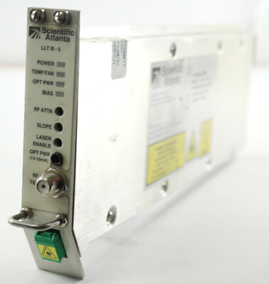 Scientific Atlanta LLTIII-5 Fiber Optic Transmitter LL-13TXF-05-SA 253922