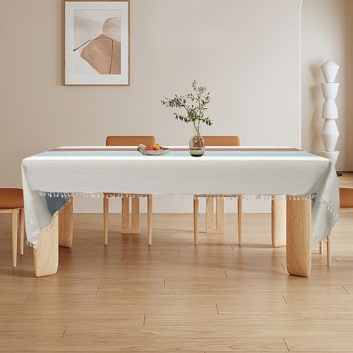 Rectangle?Table?Cloths Rustic?Tablecloth Table?Cover Waterproof 140*300cm - Picture 3 of 15