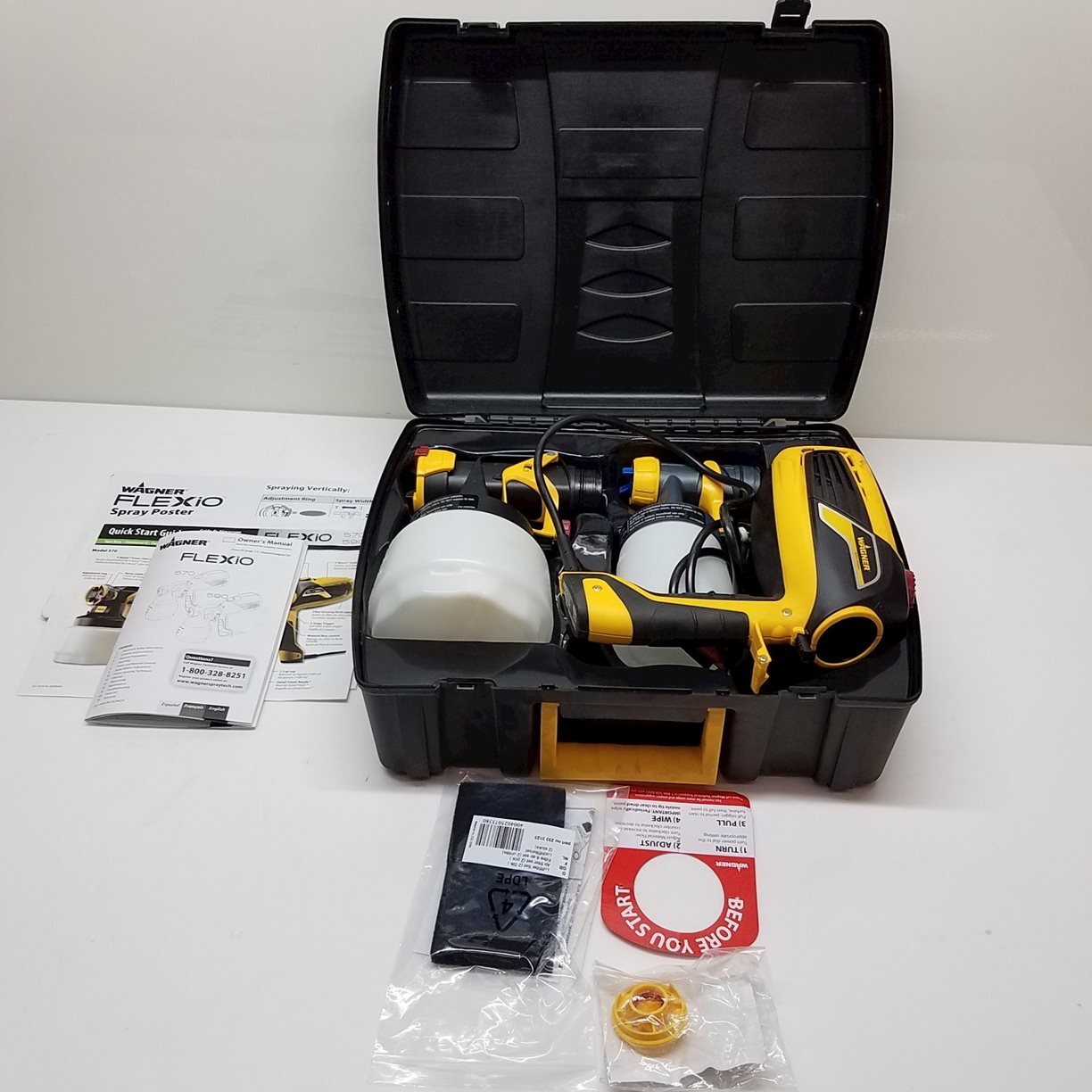 Wagner Spraytech 0529010 FLEXiO 590 Handheld HVLP Paint Sprayer eBay