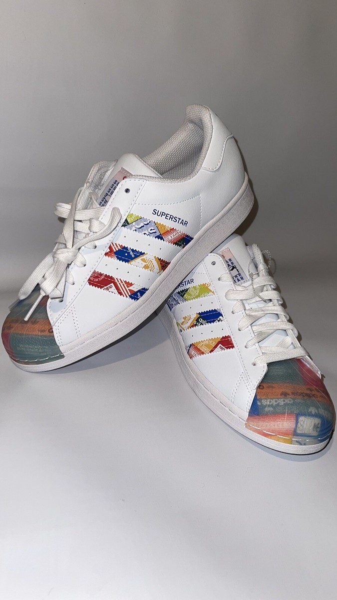 Adidas Originals Superstar GX2717 Men\'s Shoes Sneakers White Size 9 Adidas Originals Superstar Men main image 4