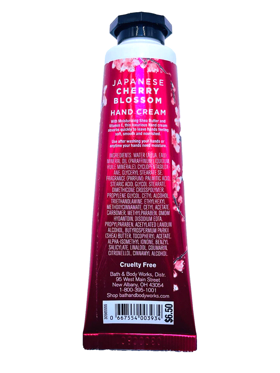 BATH & BODY WORKS JAPANESE CHERRY BLOSSOM SHEA BUTTER HAND CREAM 1