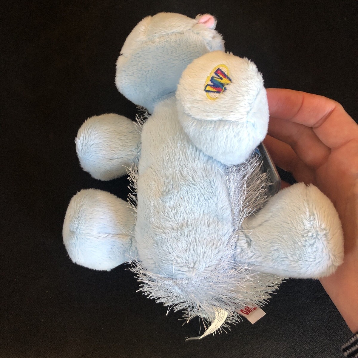 GANZ Webkinz HM009 Blue Hippo Plush 7 GANZ Webkinz HM009 Blue Hippo Plush 7