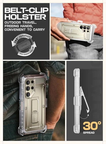 SUPCASE for Samsung Galaxy S25 Ultra Military-Grade Protection Case 2 Set Cover - Picture 19 of 38