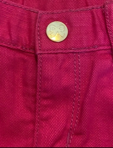 GYMBOREE SZ6 “BRIGHT IDEAS”GIRLS BRIGHT PINK TWILL SKIRT W/ADJUSTABLE WAIST~EUC - Picture 3 of 7