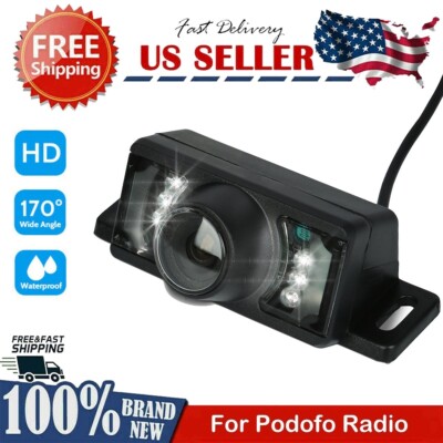 New Rearview Mount Backup Camera Universal for Podofo Car Radio