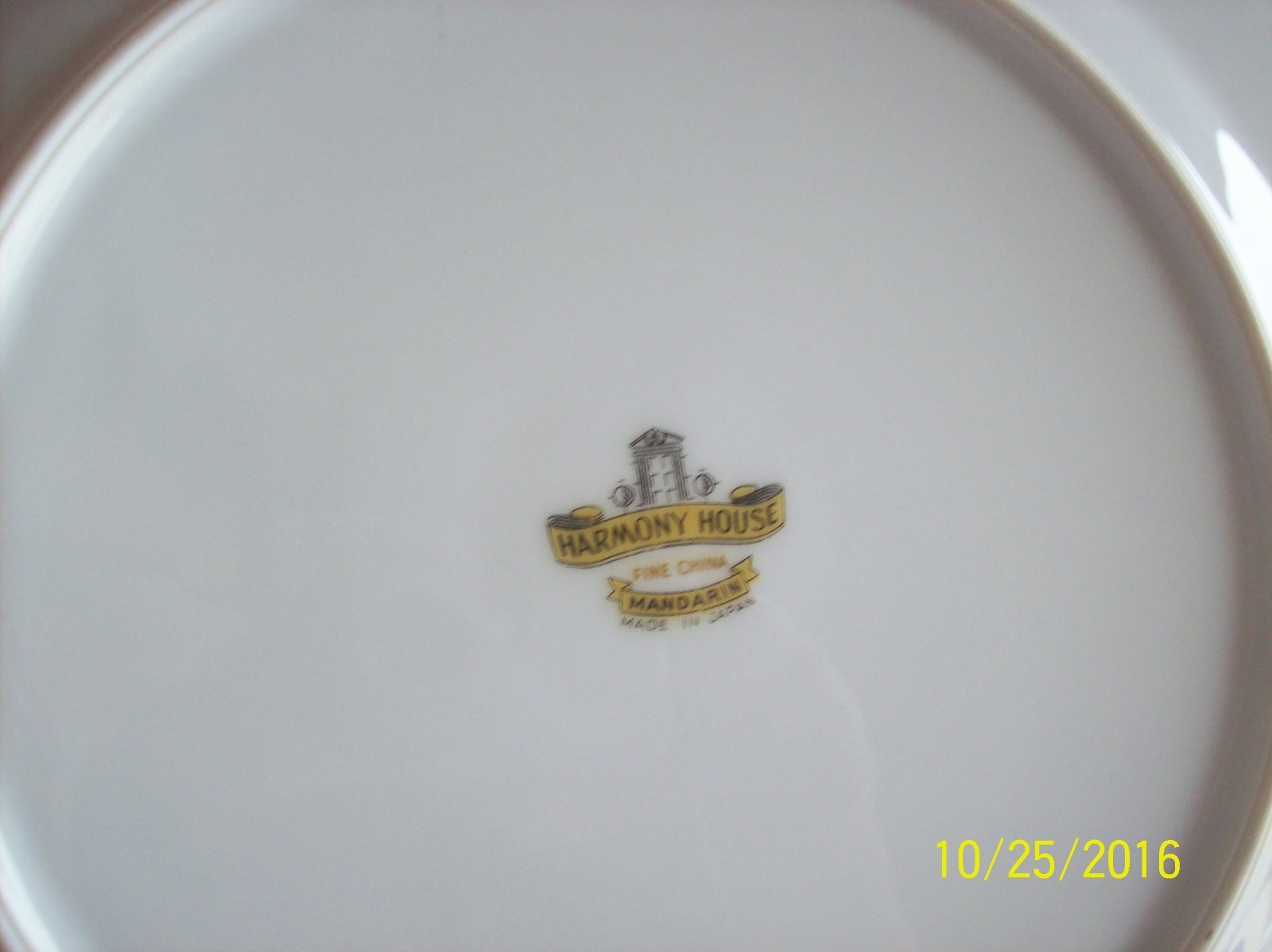 Harmony House Fine China Vintage 68 Piece Grouping  Mandarin Pattern