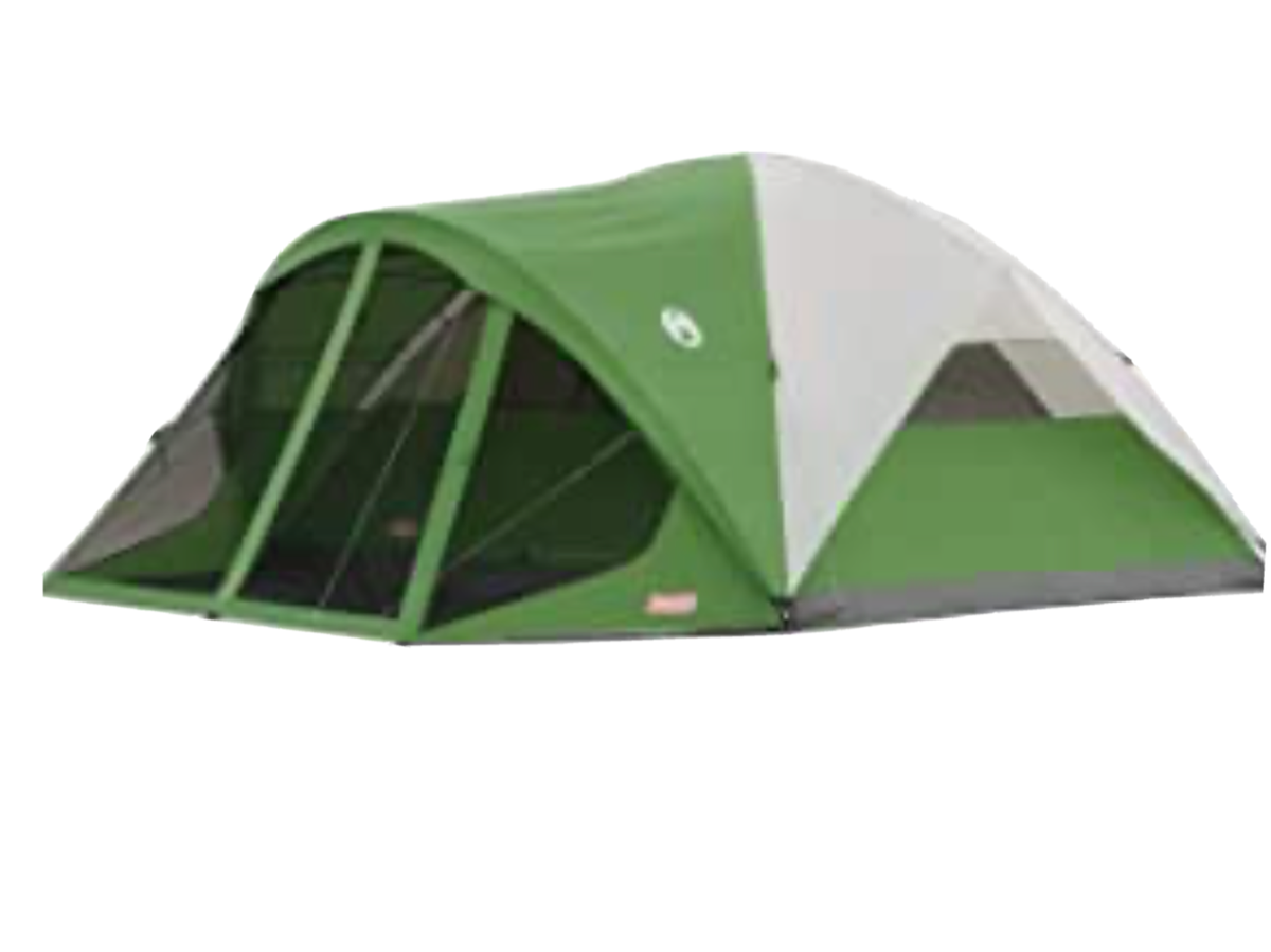 Coleman Evanston 8 Person Camping Tent 15x12 ft. Green ~ New in