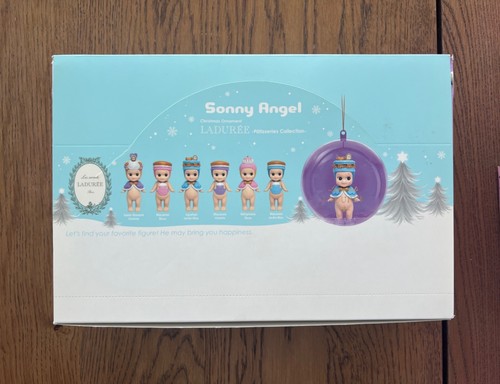 Sonny Angel Limited Edition Laduree Christmas Ornament Box Of 6 NEW! RARE!!