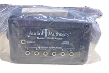 Audio Authority model 1108, IR Router, No IR'S included, Pre owned, Exc. Cond.