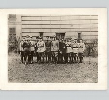 US & French Generals Allied Prison Commission BERLIN Germany WWI 1919 PressPhoto