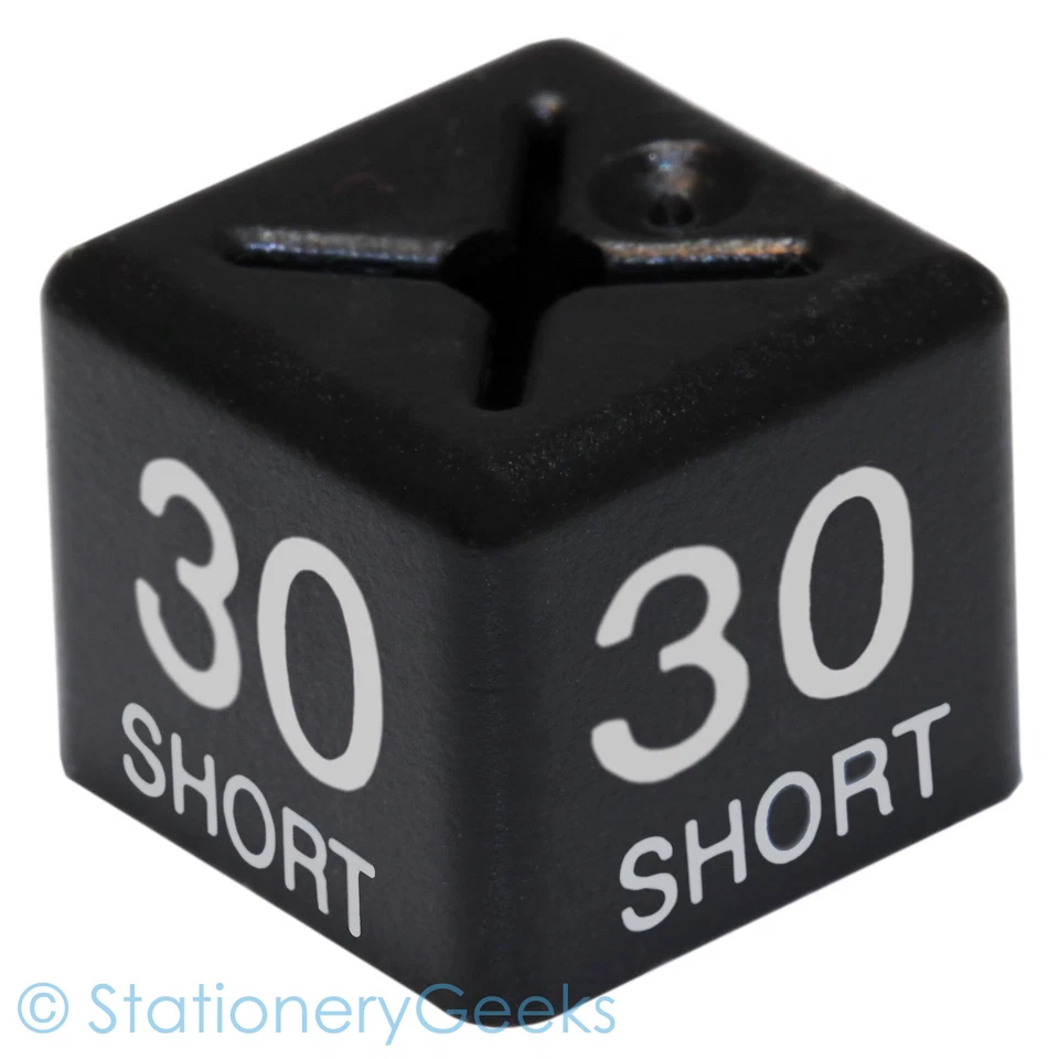 CUBEX 50 Coat Hanger Size Cube Menswear Jacket Size 30 SHORT BLACK Mens Garment Marker