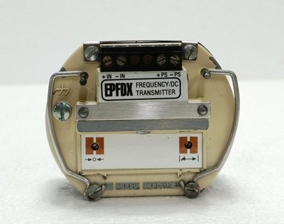 MOORE EPFDX L 4-20MA 12-42DC FREQUENCY TO DC TRANSMITTER SIGNAL CONVERTER USED
