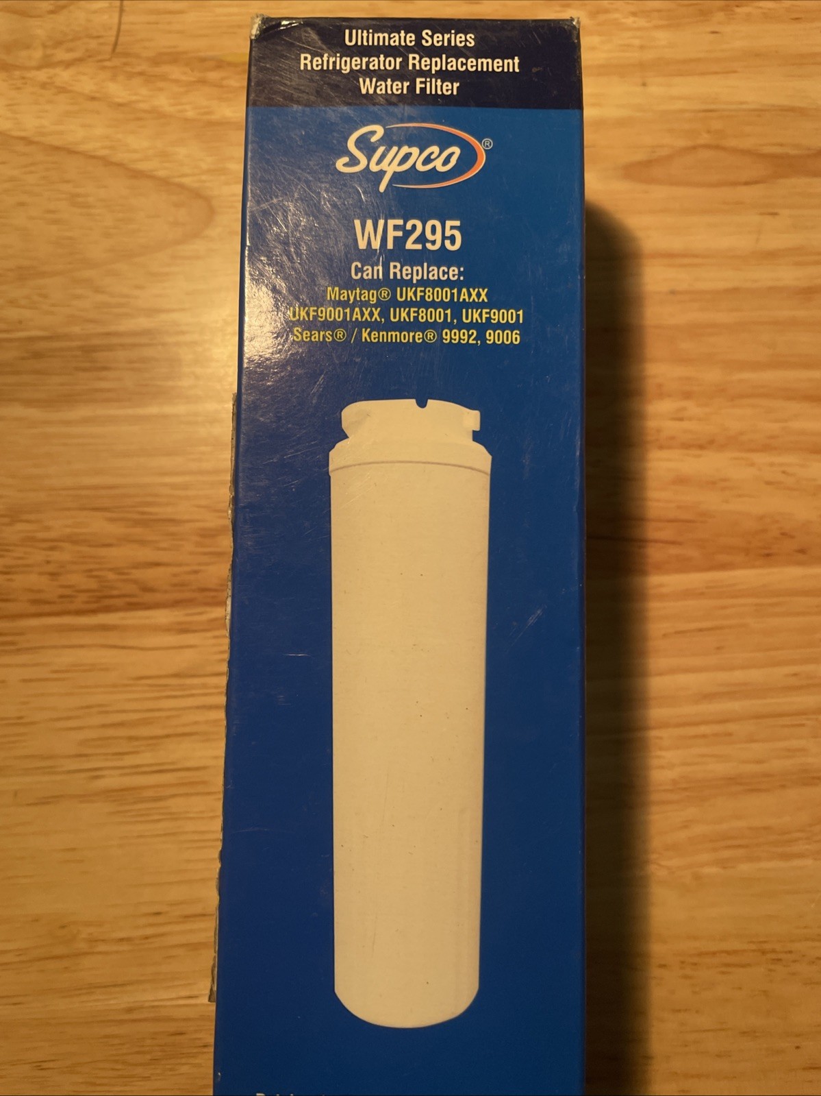 Sealed Supco Ultimate Series WF295 Refrigerator Replacement Water Filter
