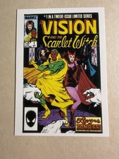 Vision And The Scralet Witch #32 1st Covers Series II Comic Images 1991