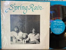 SPRING RAIN~S/T~SELF-TITLED NM- PRIVATE LABEL FOLK ROCK~SHRINK~WET RECORDS-LP01
