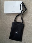 NEW Chanel Beaute Beauty Passport Holder Smartphone Case Shoulder Bag Mini Pouch