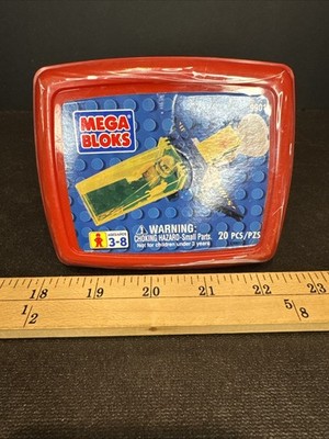 1998 Mega Bloks 9901 Vintage Twenty (20) Piece Set Ritvik Factory Sealed HTF