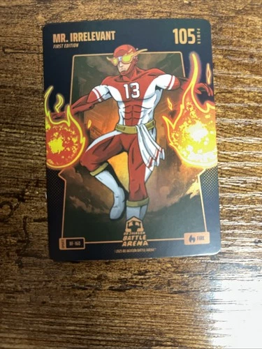 Bo Jackson Battle Arena Fire Battlefoil #BF-160 Mr. Irrelevant