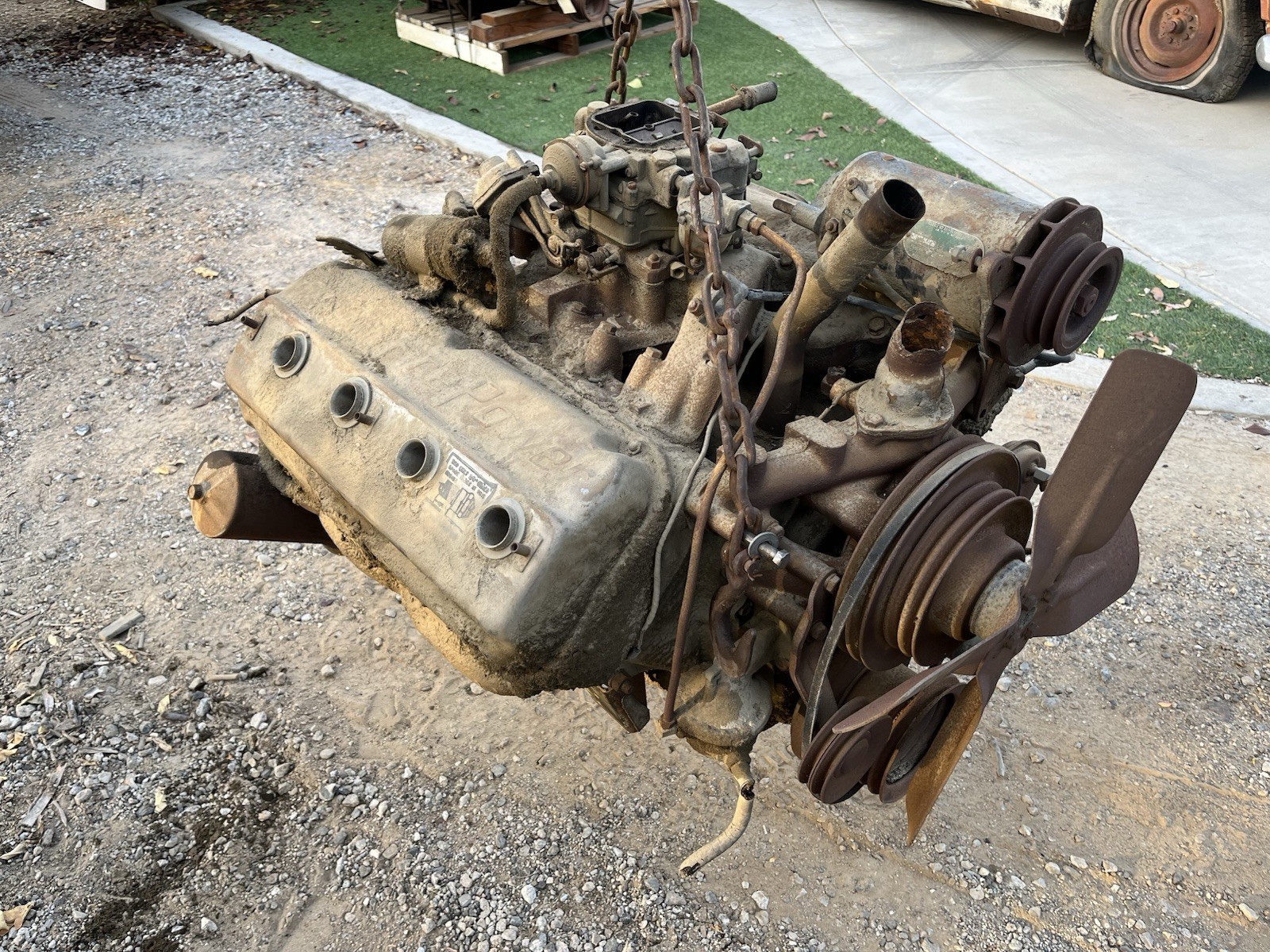 1956 Chrysler 354 Hemi engine | eBay