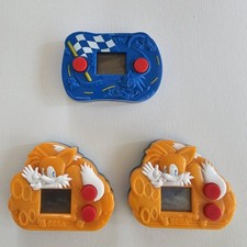 SEGA SONIC hand held electronic games McDonald's Happy Meal 2003 lot of 3
