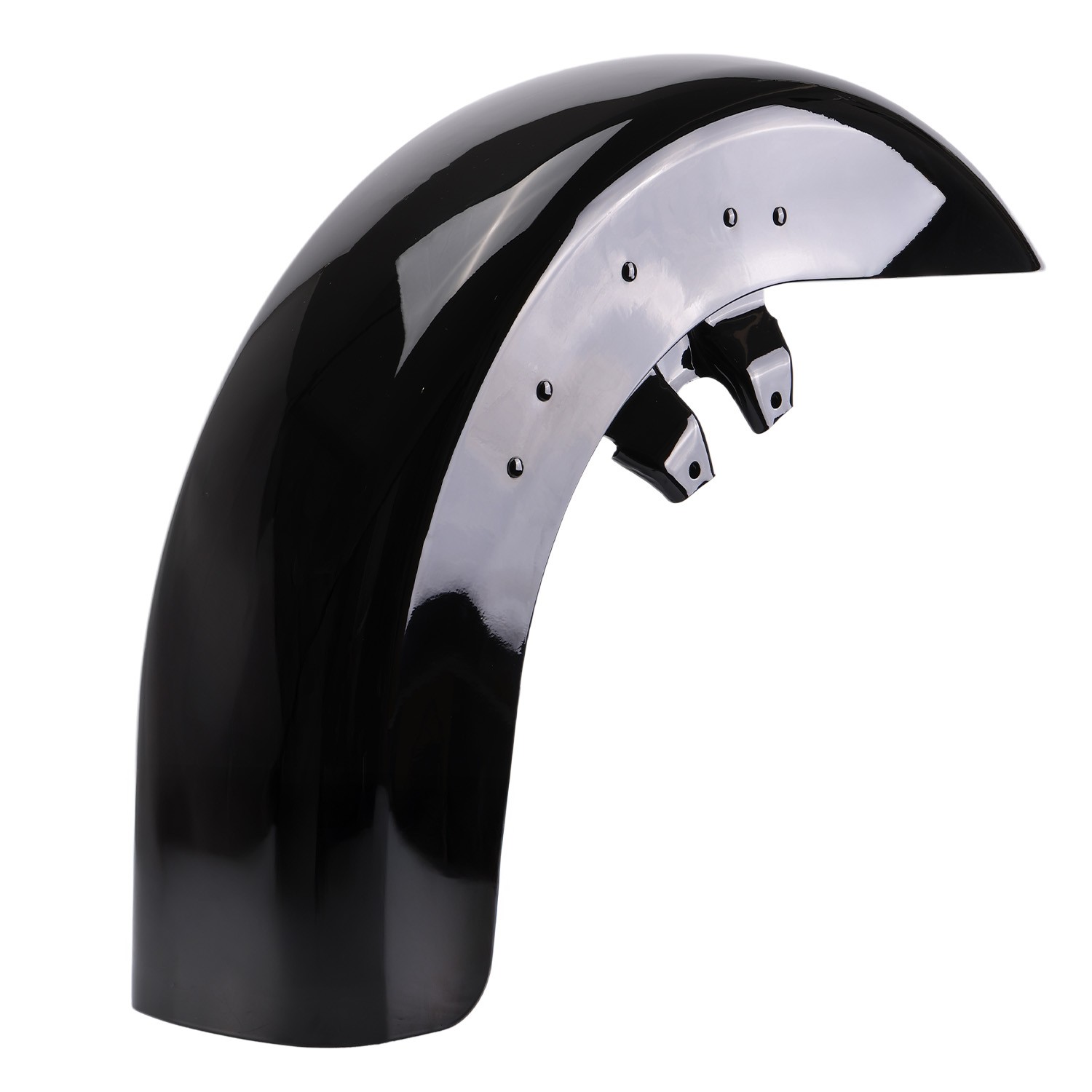 Vivid Black Front Fender Fit For Harley Touring Electra Glide Road King 1989-13