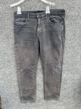 Paige Jeans Mens 34x29 Charcoal Lennox Slim Skinny Five Pocket Made in USA