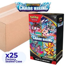 Pokemon TCG ME04 CHAOS RISING 25 BOX BOOSTER BUNDLE CASE Sealed PREORDER