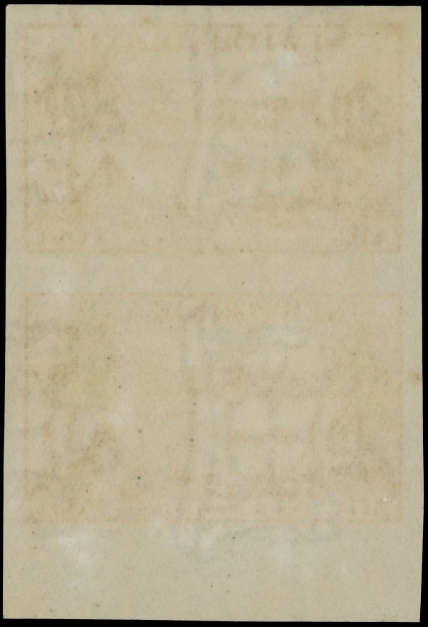 1933, Terranova-Aire, tierra del deleite del corazón, 10C Vert Imperf par LH U#С14a Foto 2 de 2