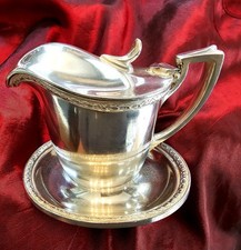 Chicago Milwaukee & St Paul RR Silver Dining Car Syrup Dispenser By Intl Silver 