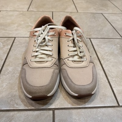 Rockport Trutech Prowalker Women s Shoes Size CJ2075 Size 8.5 Tan & Pink 