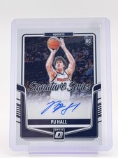PJ HALL 2024-25 DONRUSS OPTIC SIGNATURE SERIES ROOKIE AUTO #SS-PJH Q1022