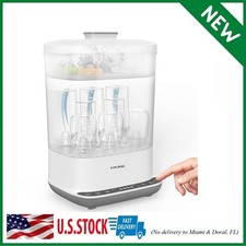 Bottle Sterilizer and Dryer, 6-in-1 Baby Bottle Sterilizer Esterilizador de B...