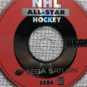 NHL All-Star Hockey (Sega Saturn, 1995) - DISC ONLY