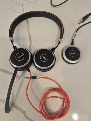 Jabra Evolve 40 Stereo USB Headset HSC017 6399-823-109 w/ ENC010